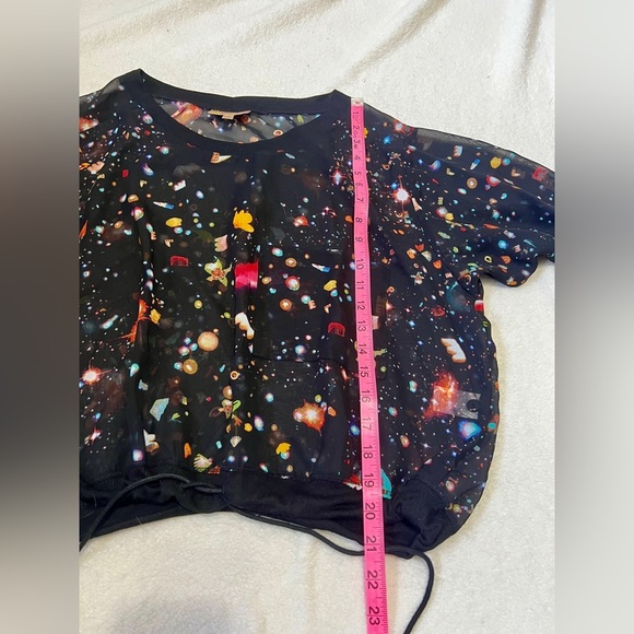 Princess Vera Wang Galaxy Print Blouse - Small - Picture 7 of 7